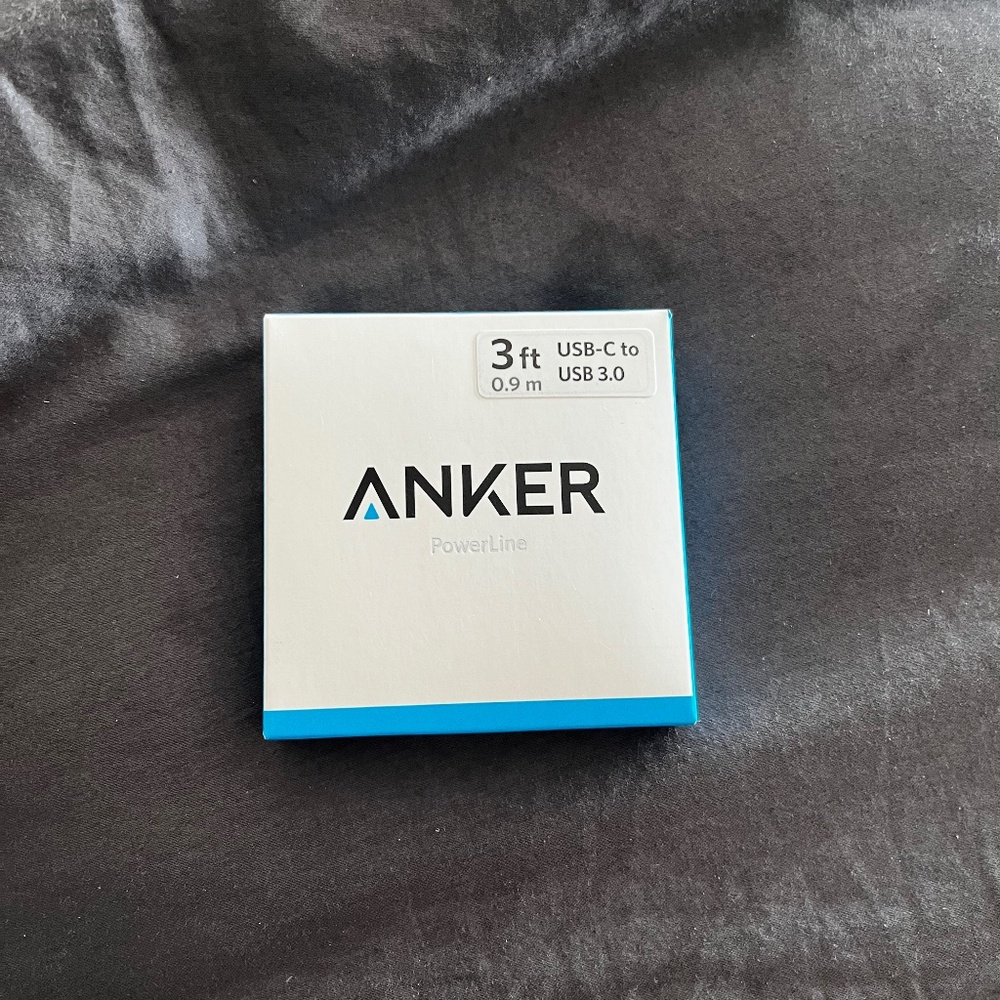 New Anker 3ft usb-c to usb cable